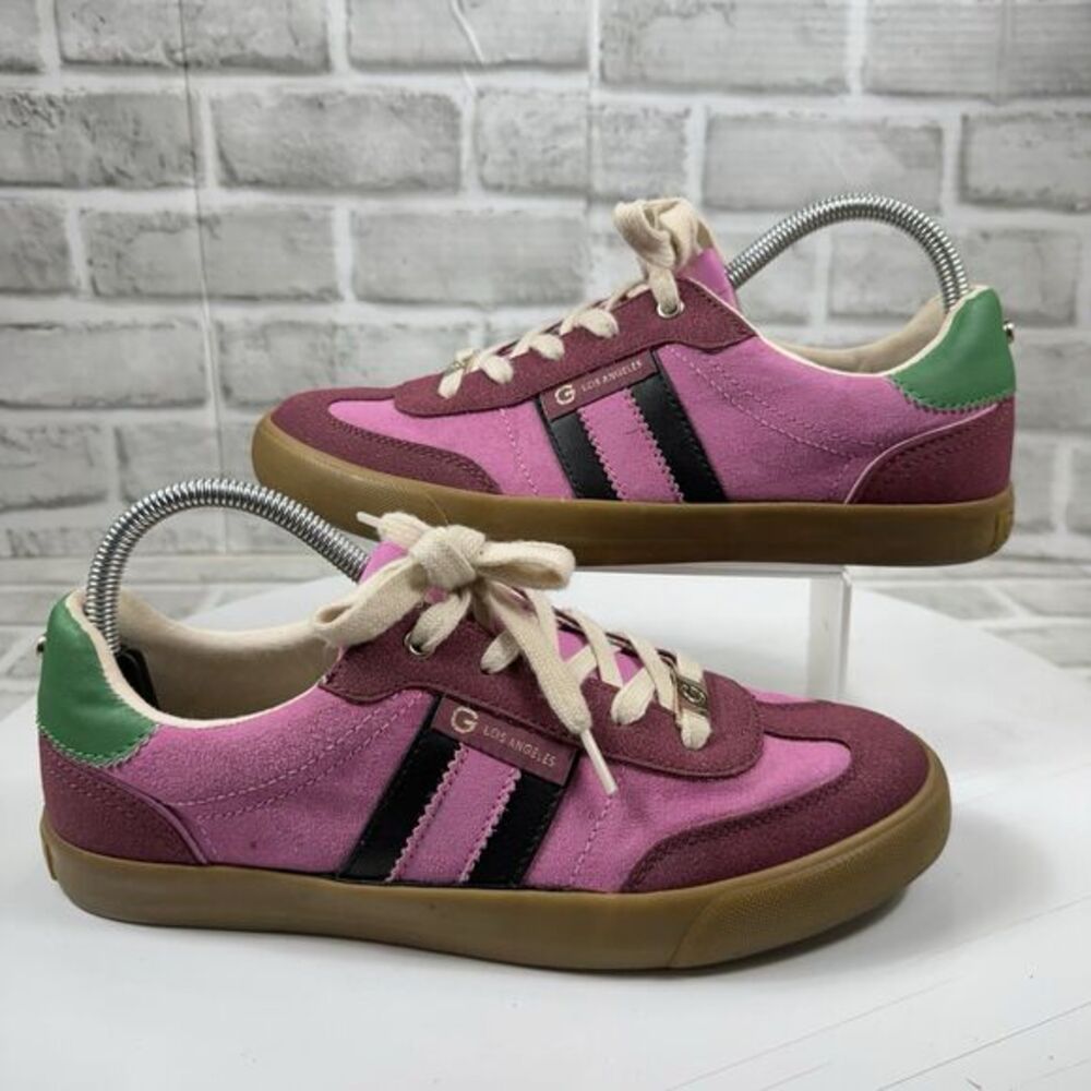 GBG Los Angeles Women’s Size 8.5 Maroon and Pink Gum Sole Casual Sneakers